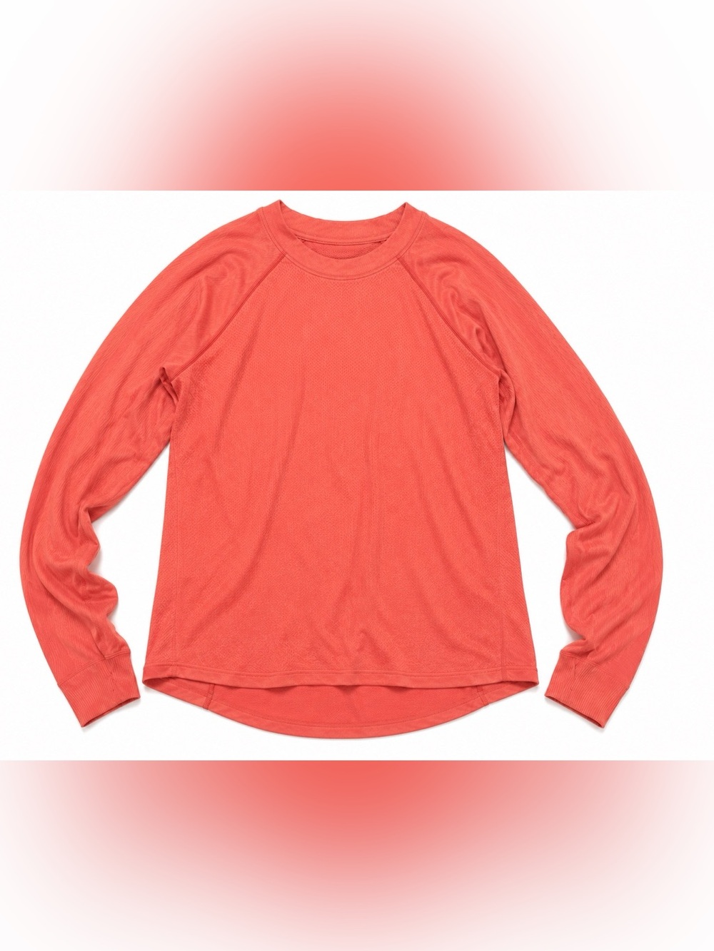 lululemon athletica Coral Long Sleeve athletic top size 6